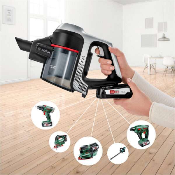 Bosch BBS612PCK Unlimited Serie 6, Akkuhandstaubsauger 2-in-1 – Bild 4