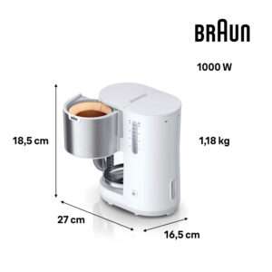 Braun KF1500WH PurShine, Kaffeemaschine